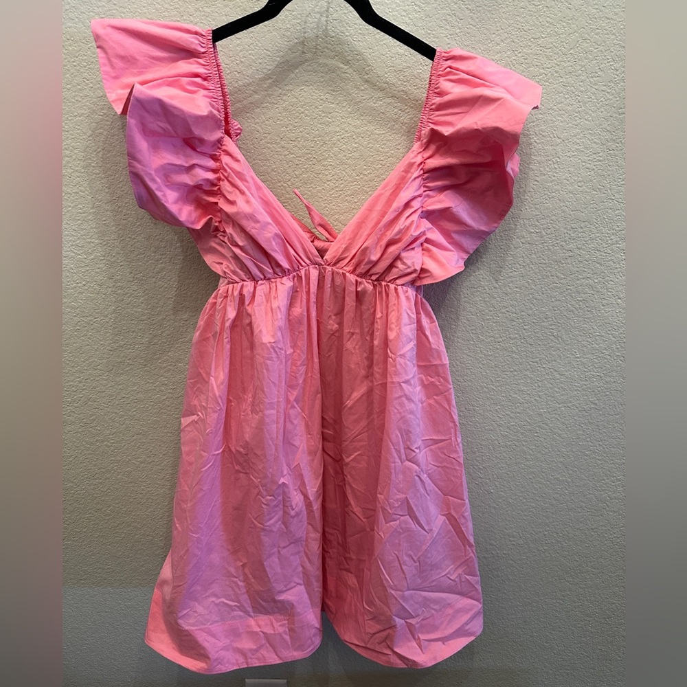 Pink Women's mini dress